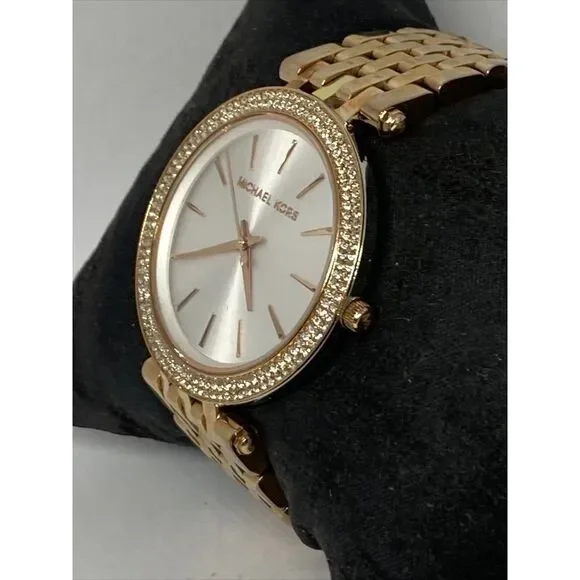 Michael Kors MK3402 Women Stainless Steel Analog Silver Dial Quartz Watch WO707 - Picture 4 of 12